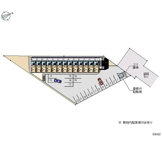 ★手数料０円★函館市亀田本町　月極駐車場（LP）